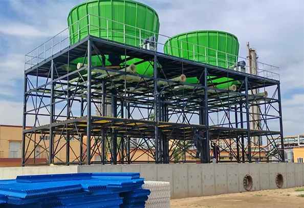 FRP Cooling Tower Upgrade Project for Vietnam Foundry Plant FRP Cooling Tower Upgrade Project for Vietnam Foundry Plant