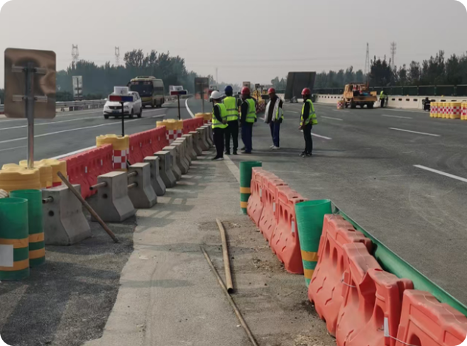 Highway Fiberglass Maintenance Auxiliary Isolation Solution