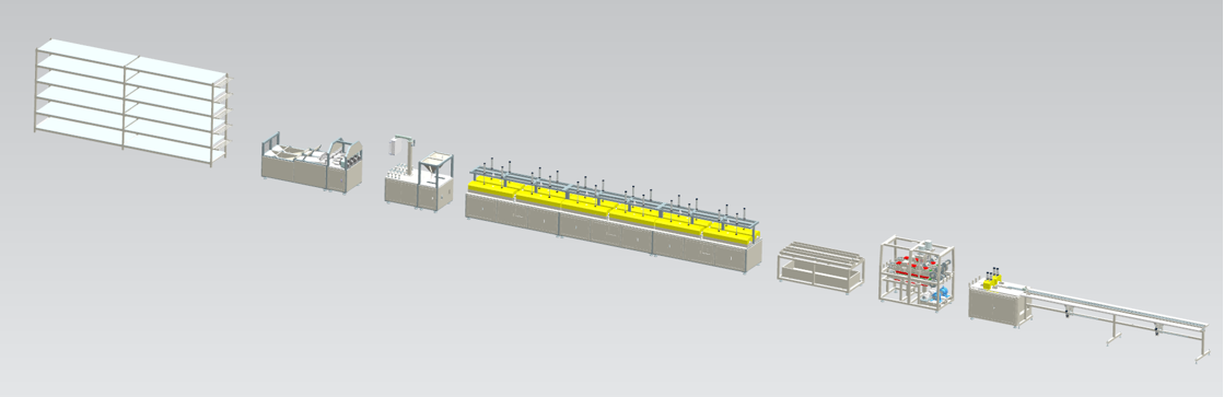 Fiberglass FRP GFRP Rebar Production Line