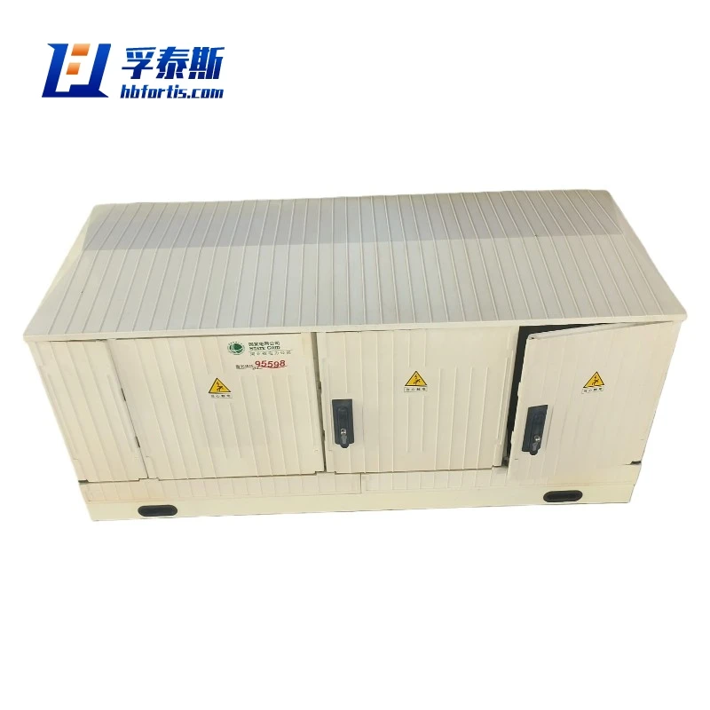 Fiberglass GFRP FRP Electrical Meter Cabinet for corrosive complex climates FT-EMCn-7