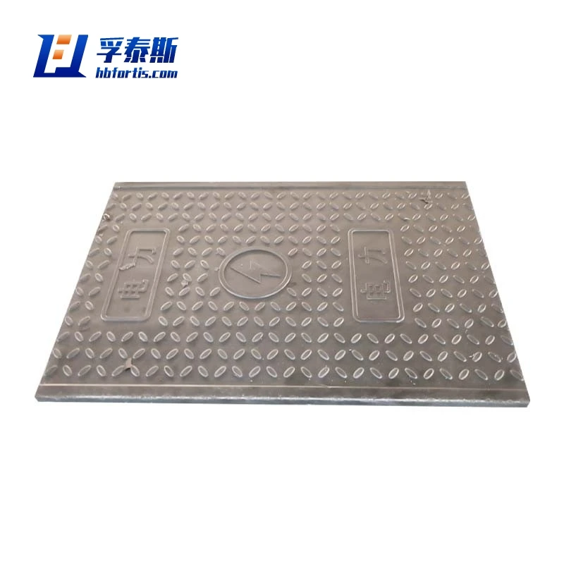 Fiberglass GFRP FRP Manhole cover for green belts sidewalks residential urban roads ports  FT-M600SE