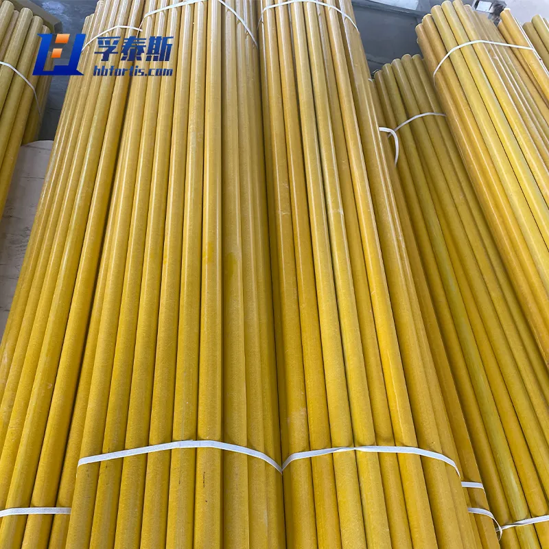 Fiberglass GFRP FRP Round Tube Hollow Tubes Circular Pipe for Guardrail FT-RT90a