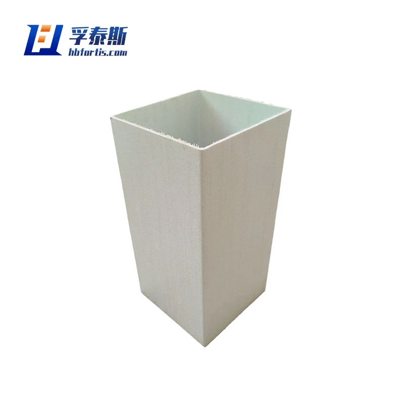 Fiberglass GFRP FRP Square Tube for guardrails handrails fences shelf platform skeleton FT-ST120a