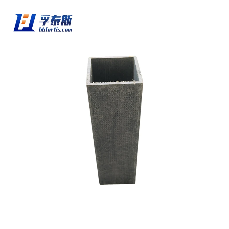 Fiberglass GFRP FRP Square Tube for guardrails handrails FT-ST40a