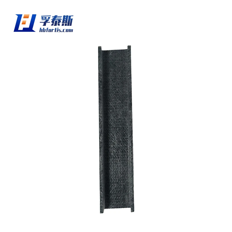 Fiberglass GFRP FRP U-shaped Channel Steel for equipment supports FT-US50b