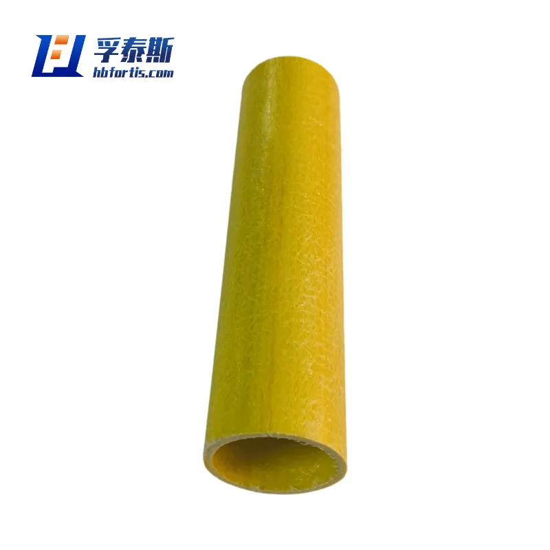 Fiberglass GFRP FRP Round Tube Hollow Tubes Circular Pipe for Guardrail FT-RT50a1