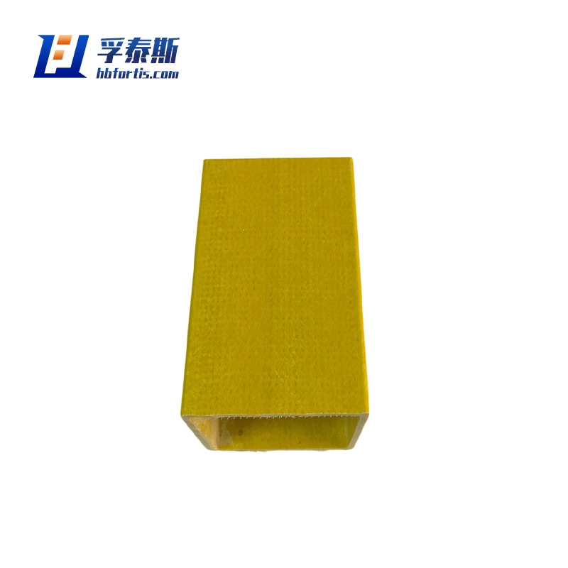 Fiberglass GFRP FRP Square Tube for handrails fences shelf FT-ST100b