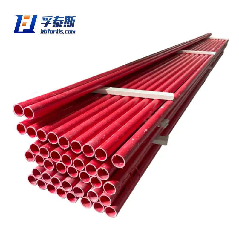 Fiberglass GFRP FRP Round Tube Hollow Tubes Circular Pipe for Guardrail FT-RT46