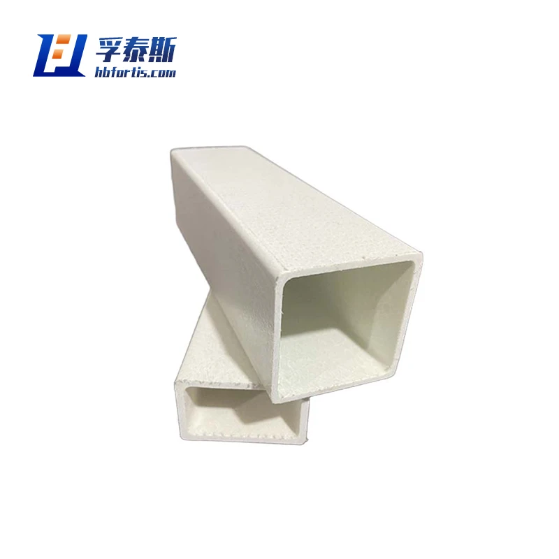 Fiberglass GFRP FRP Rectangular Tube for photovoltaic bracket handrail window frame FT-RCT30a