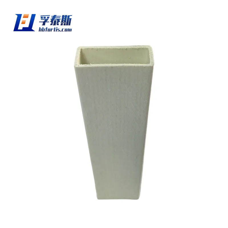 Fiberglass GFRP FRP Rectangular Tube for handrail fence window frame FT-RCT57a