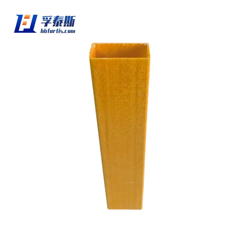 Fiberglass GFRP FRP Rectangular Tube for handrail fence window frame FT-RCT58b