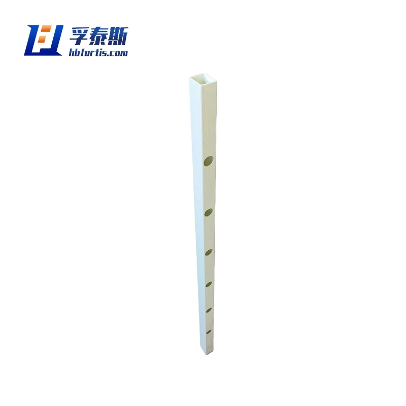 Fiberglass GFRP FRP Rectangular Tube for equipment support handrail fence window frame FT-RCT20a