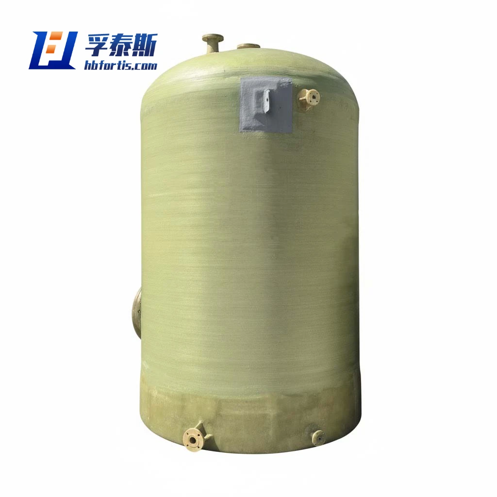 Fiberglass GFRP FRP Vertical Storage Tank for middle water tank pure water tank FT-VST8a