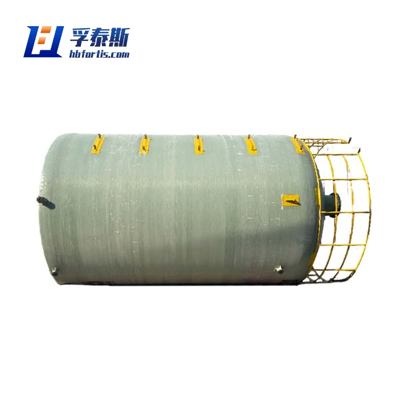 Fiberglass GFRP FRP Vertical Storage Tank for storage of corrosive liquid FT-VST30c