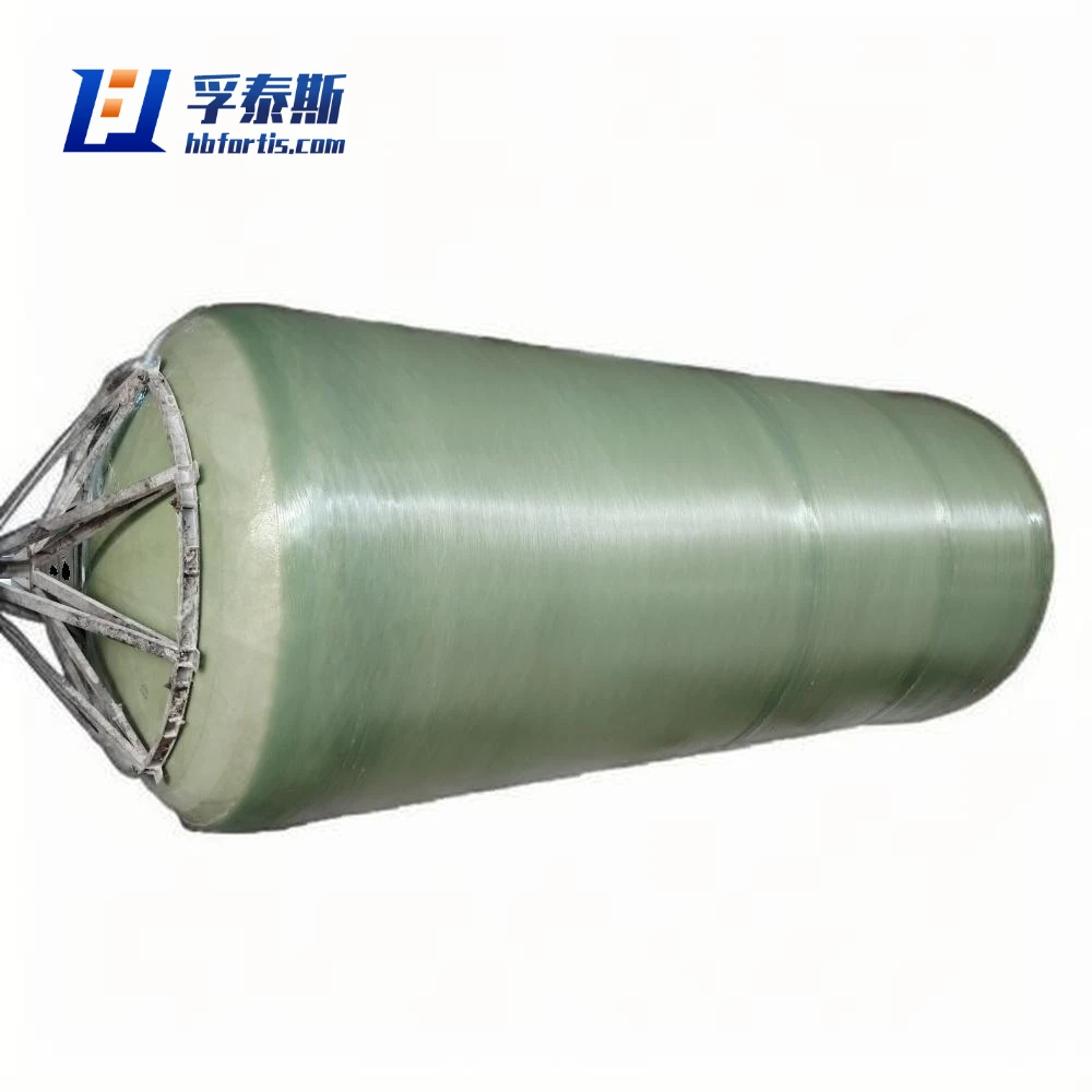 Fiberglass GFRP FRP Horizontal Storage Tank for agricultural fertilizer tanks FT-HST12a
