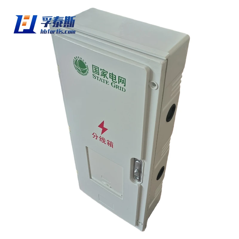 Fiberglass GFRP FRP Electrical Meter Cabinet for corrosive complex climates FT-EMCn-4