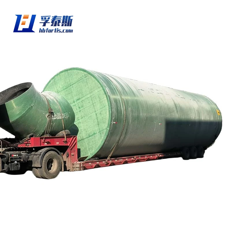 Fiberglass GFRP FRP Desulfurization Denitrification Scrubber Tower for Coal Fired Power Plant Exhaus