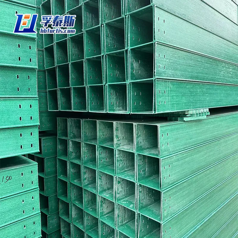 Fiberglass GFRP FRP Cable Trunking Cover for Chemical Industry Anti-corrosion FT-CT-2-2