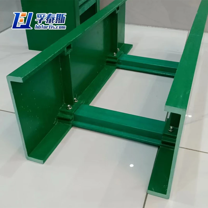 Fiberglass GFRP FRP Cable Tray for strongly corrosive industrial marine FT-CLD5a