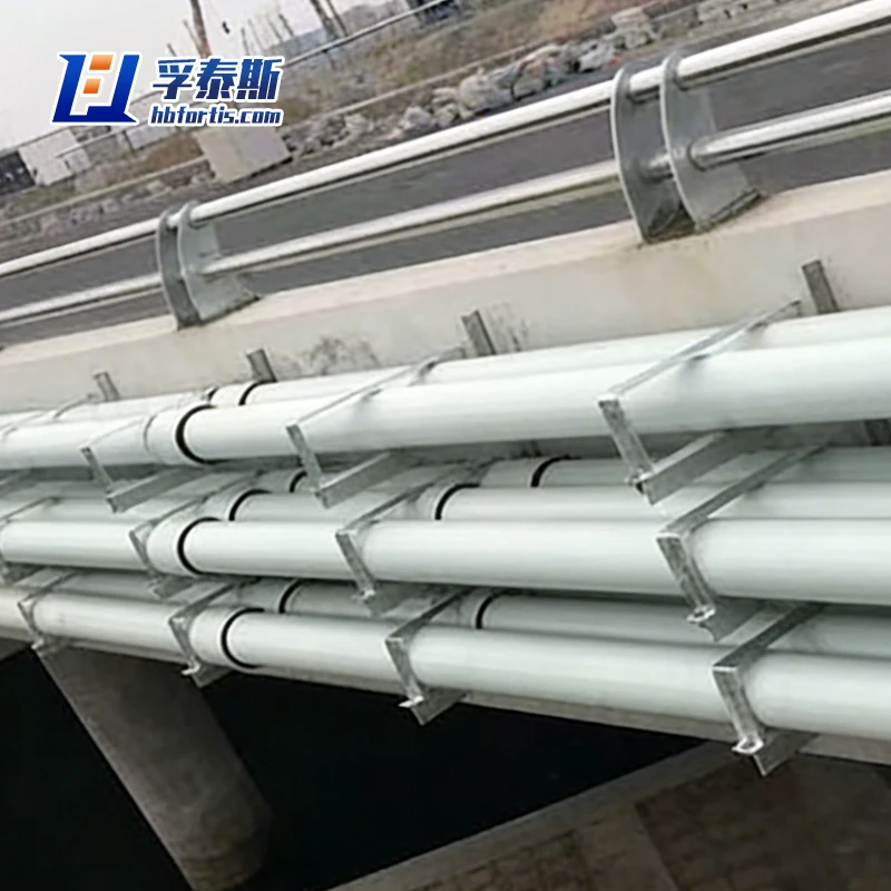 Fiberglass GFRP FRP cable conduit for cross-river bridge Coastal chemical factory FT-CC1