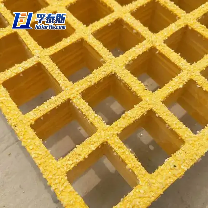 Fiberglass GFRP FRP Frosted Mesh Grating for Anti-Slip Walkway & Platform Grating to china supplier