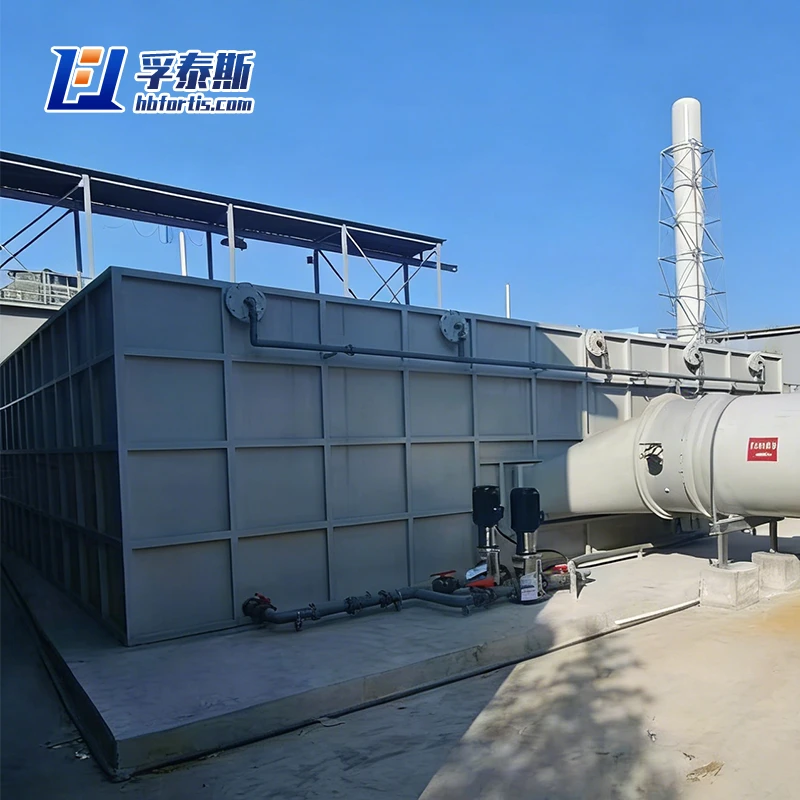 Fiberglass GFRP FRP Biological deodorization system for Municipal Sewage Treatment Plant FT-BDS1