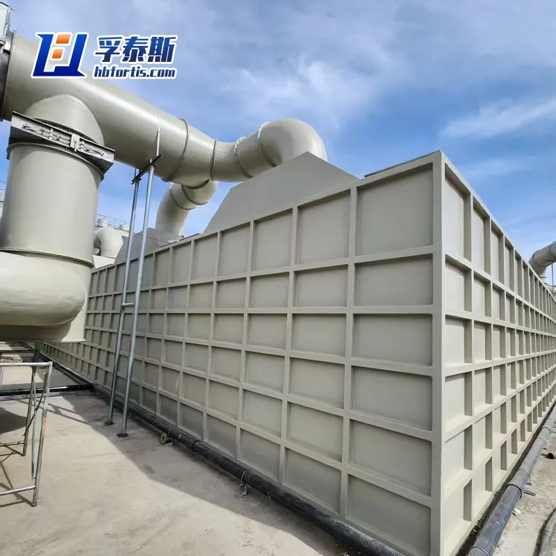 Fiberglass GFRP FRP Biological deodorization system for Pharmaceutical Industry FT-BDS2