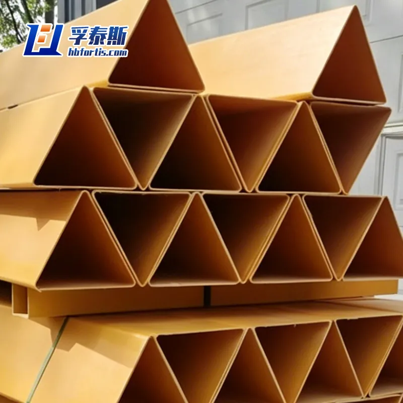 Fiberglass GFRP FRP Triangleq for Corrosive industrial environments FT-T