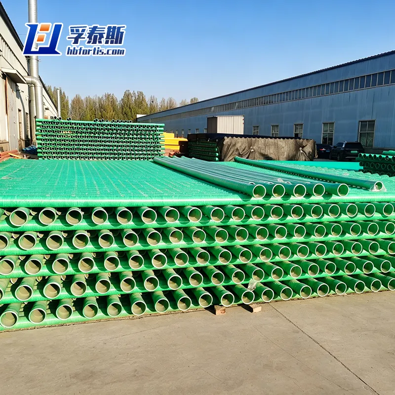Fiberglass GFRP FRP Round Tube Hollow Tubes Circular Pipe for Guardrail FT-RT20b
