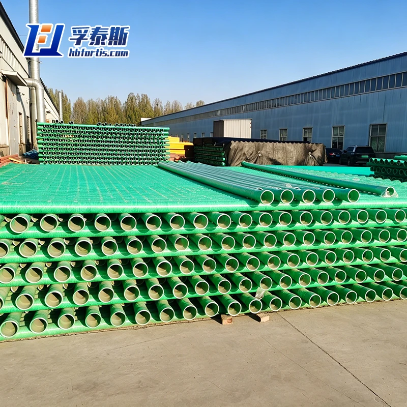 Fiberglass GFRP FRP Round Tube Hollow Tubes Circular Pipe for Guardrail FT-RT20b
