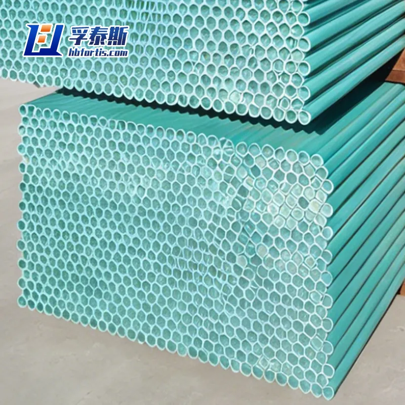 Fiberglass GFRP FRP Round Tube strong corrosion secondary beams for Guardrail FT-RT10
