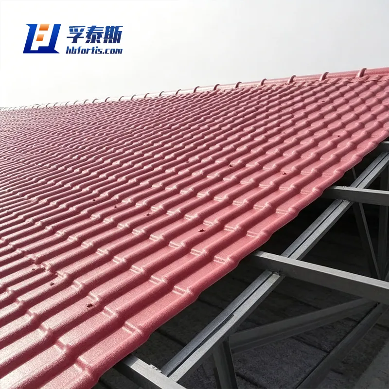 Fiberglass GFRP FRP Anti-Corrosion Roofing for Industrial Buildings FT-Ua20 to China  Factory Direct