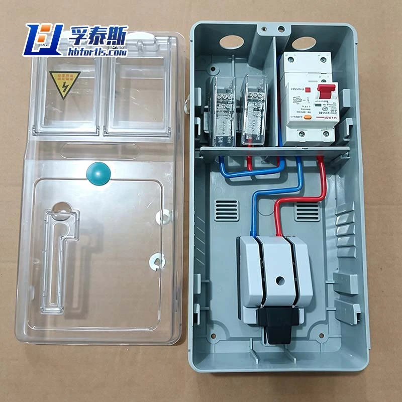 Fiberglass GFRP FRP Single Phase Plastic Meter Box FT-EMC-13 to China supplier