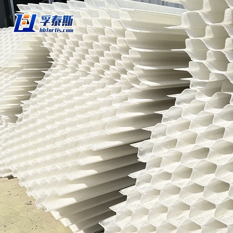 Fiberglass GRP FRP Cooling Tower Fill Media Sheet for industrial circulating PVC FT-CTF4h