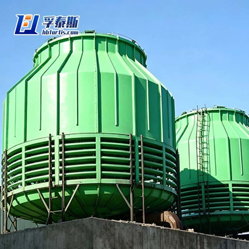 FRP Fiberglass GFRP Low Noise Type Counterflow Cooling Tower for thermal power plant DBNL3-450