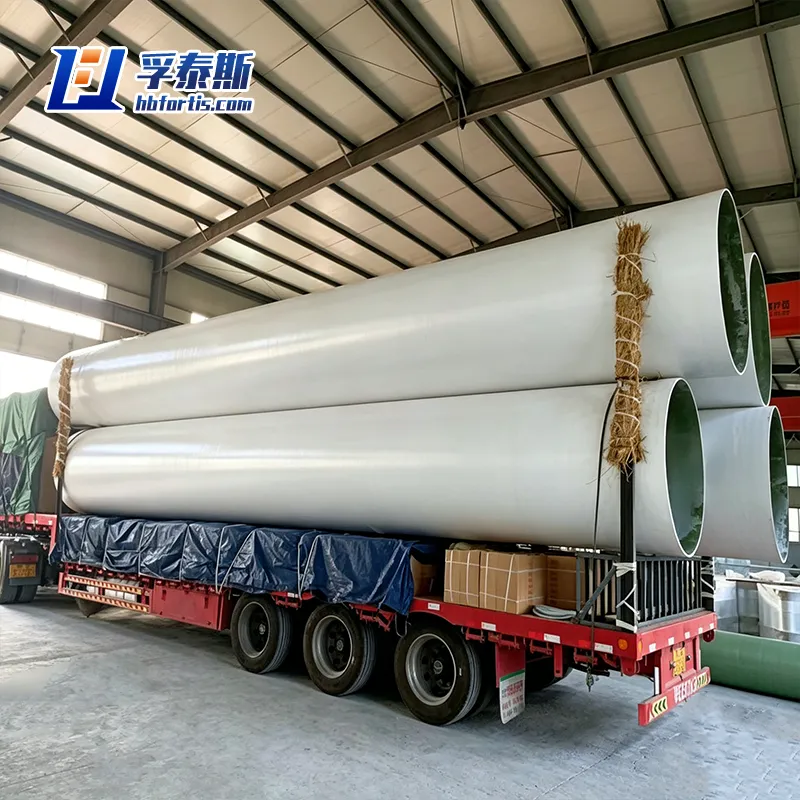 Fiberglass GFRP FRP Pipe for Underground Sewer Chemical Transport FT-Pp1400