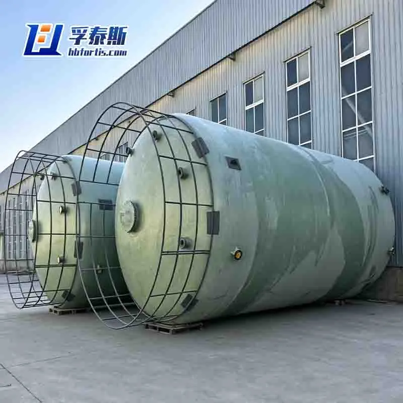 Fiberglass GFRP FRP Vertical Storage Tank for corrosion-resistant resin E-glass  FT-VST40a