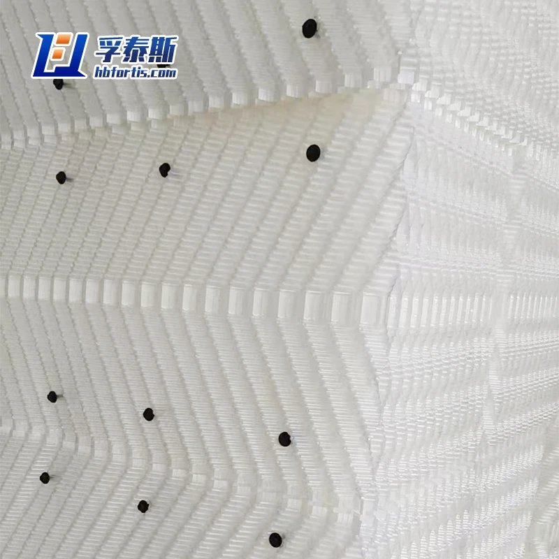 Fiberglass GRP FRP Cooling Tower Fill Anti-Clogging PVC Infill for Crossflow Counterflow FT-CTF5