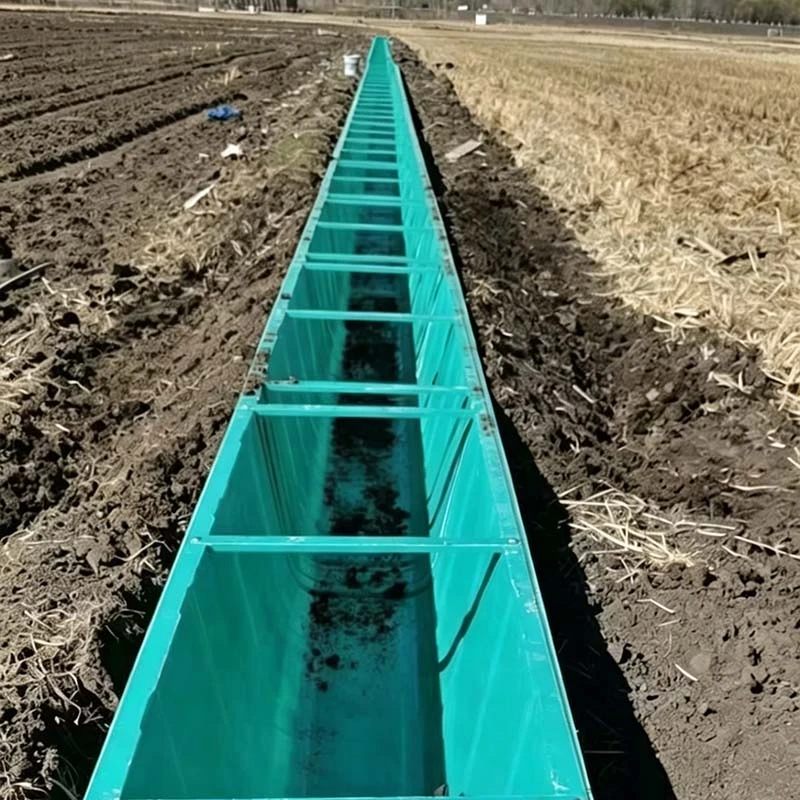 Fiberglass GFRP FRP Drainage channel for Acid-Resistant Trench FT-DC31a