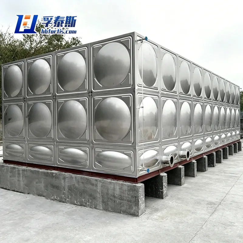 Stainless Steel Water Tank Exporter | Factory Supply for Hotel HVAC & Fire Standby