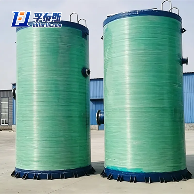 Fiberglass GRP Integrated Pumping Station for Wastewater Treatment | Factory Exporter
