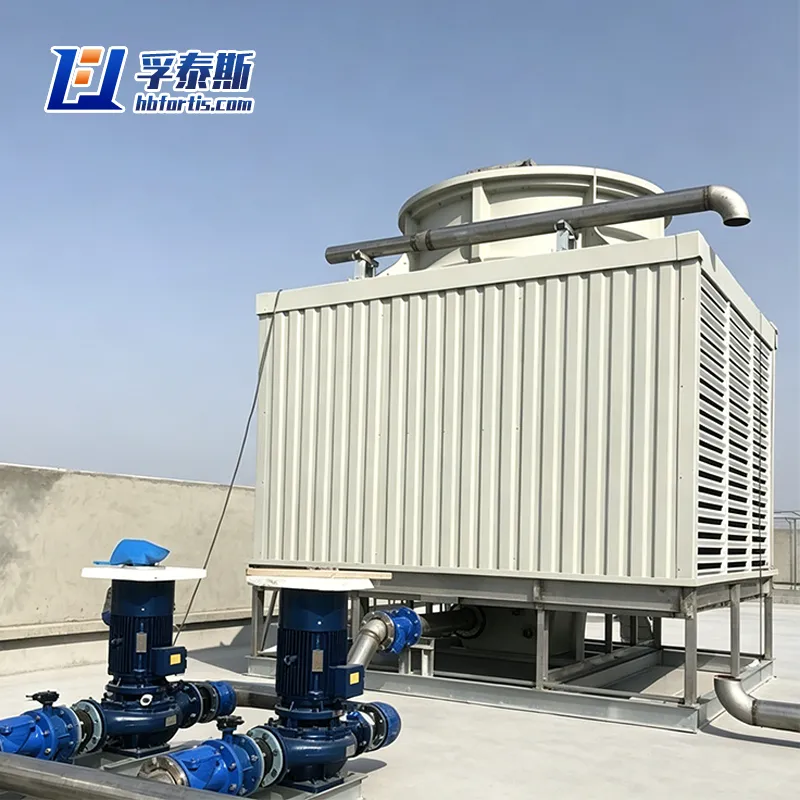 HBLCD-300 Square Cross Flow GRP Cooling Tower &ndash; Factory Direct Exporter for Data Center