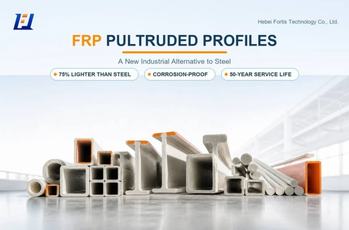 FRP Pultruded Profiles: A New Industrial Alternative to Steel