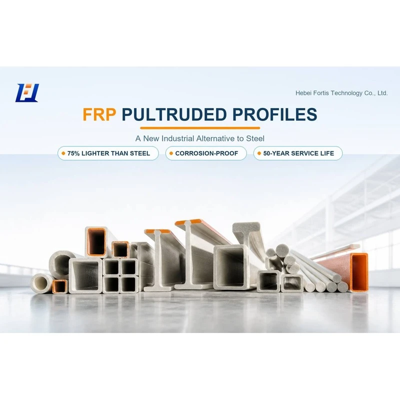 FRP Pultruded Profiles: A New Industrial Alternative to Steel