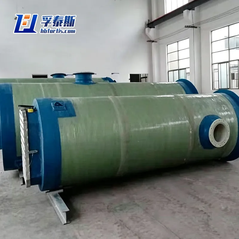 GRP Pumping Station Exporter for Sewage & Stormwater | China Direct Plant