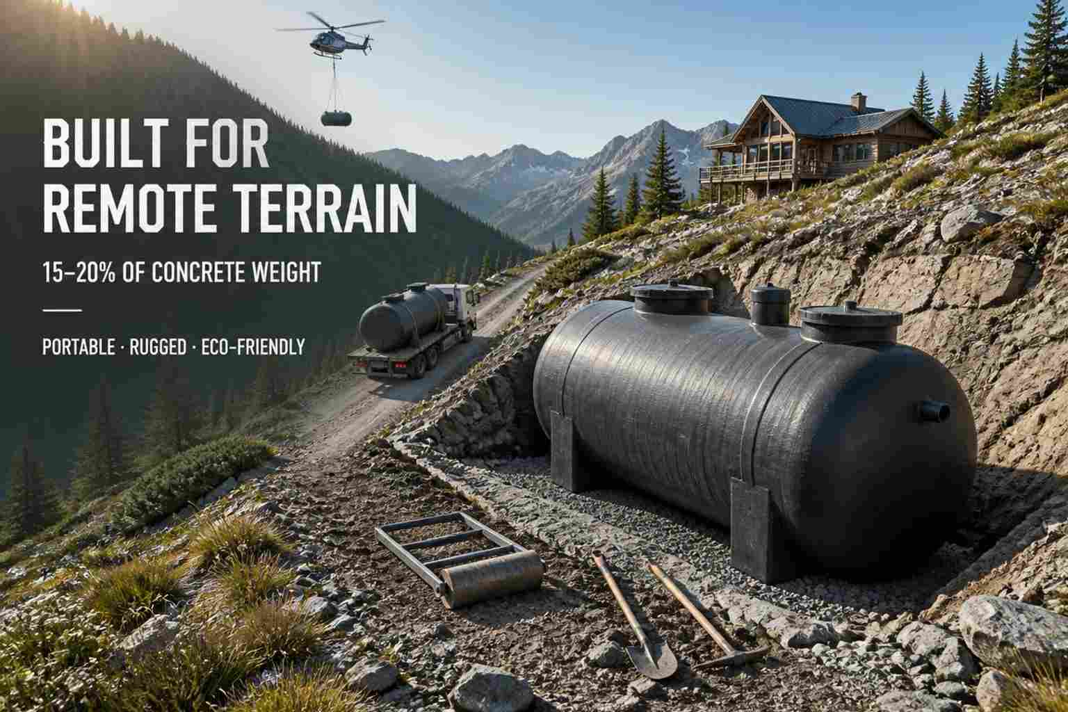 Factory Direct FRP Septic Tank Exporters | Bulk Supply for Resort & Residential Complexes