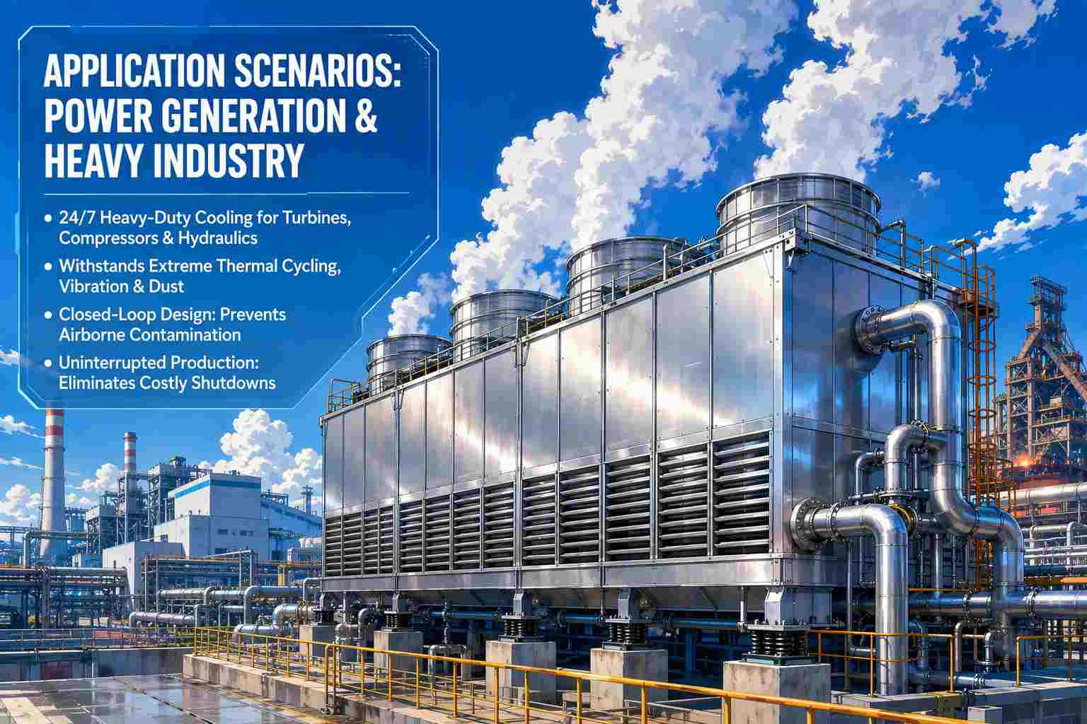 AHBLD-500 Stainless Steel Cooling Tower Exporter for Pharmaceutical Plants | China Factory Supply