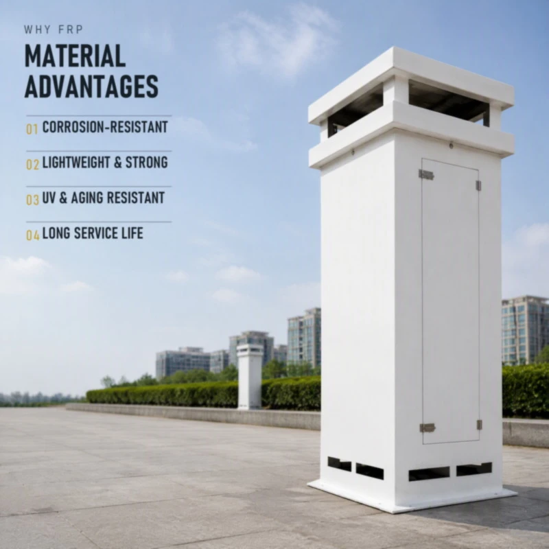 FRP Telecom Protective Cover for 5G Base Stations China Factory Direct Supplier