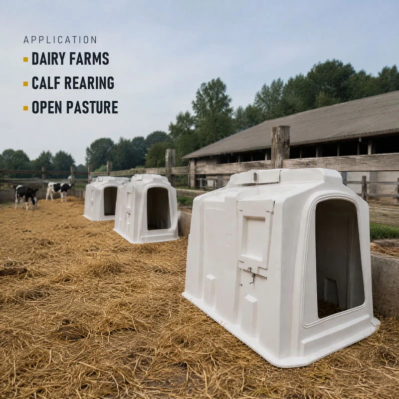 FRP Calf Hutch Supplier & Exporter | Durable Calf Housing for Dairy & Beef Farms